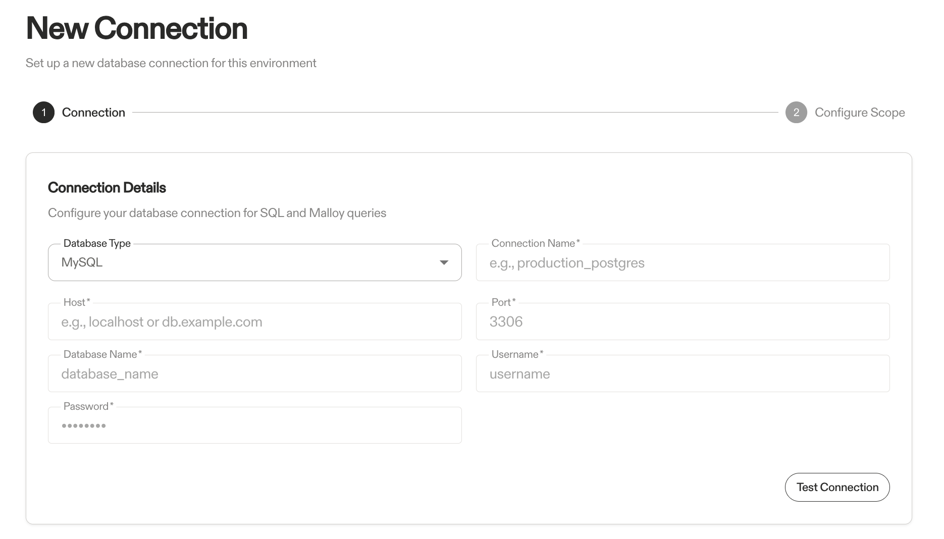 MySQL Connection